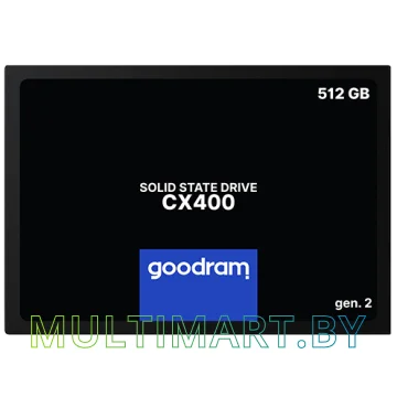 SSD диск GOODRAM CX400 gen.2 512GB (SSDPR-CX400-512-G2)
